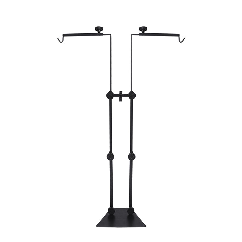 Double Rod Floor Lamp Stand