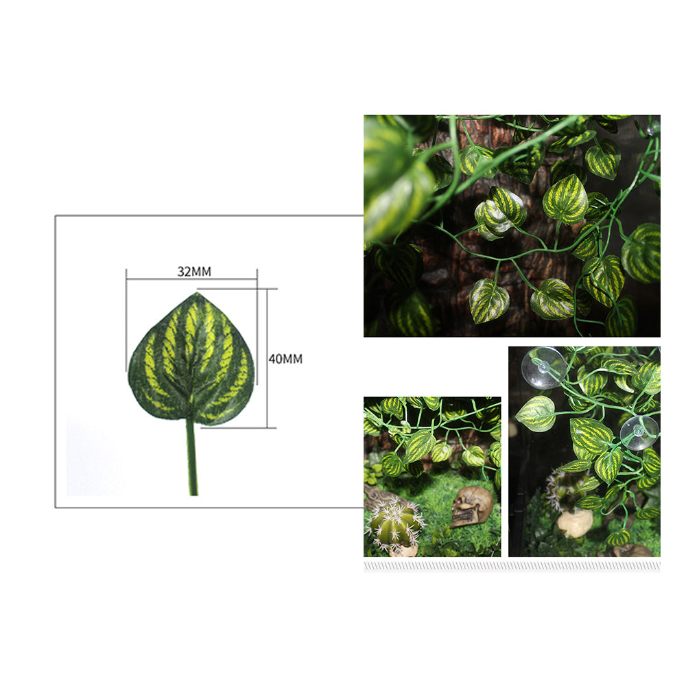 Simulation Plant Hanging Leaves NFF-80 01