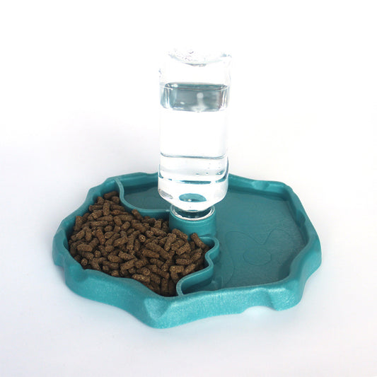 Food Bowl Water Bowl Two-in-one Automatic Water Dispenser 01
