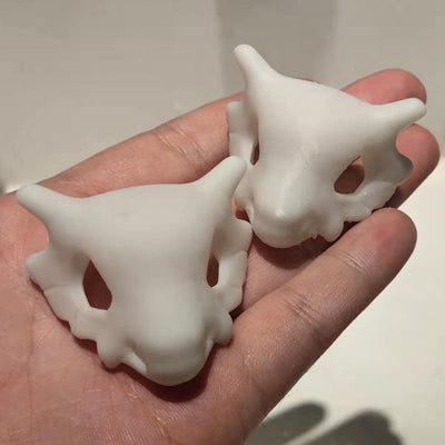 Leopard Gecko Cubone Skull Mask 03