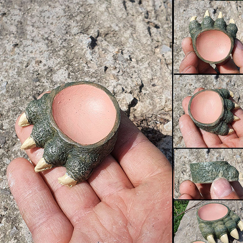 Lizard Claw Landscape Food Bowl - Oddpoint Pets