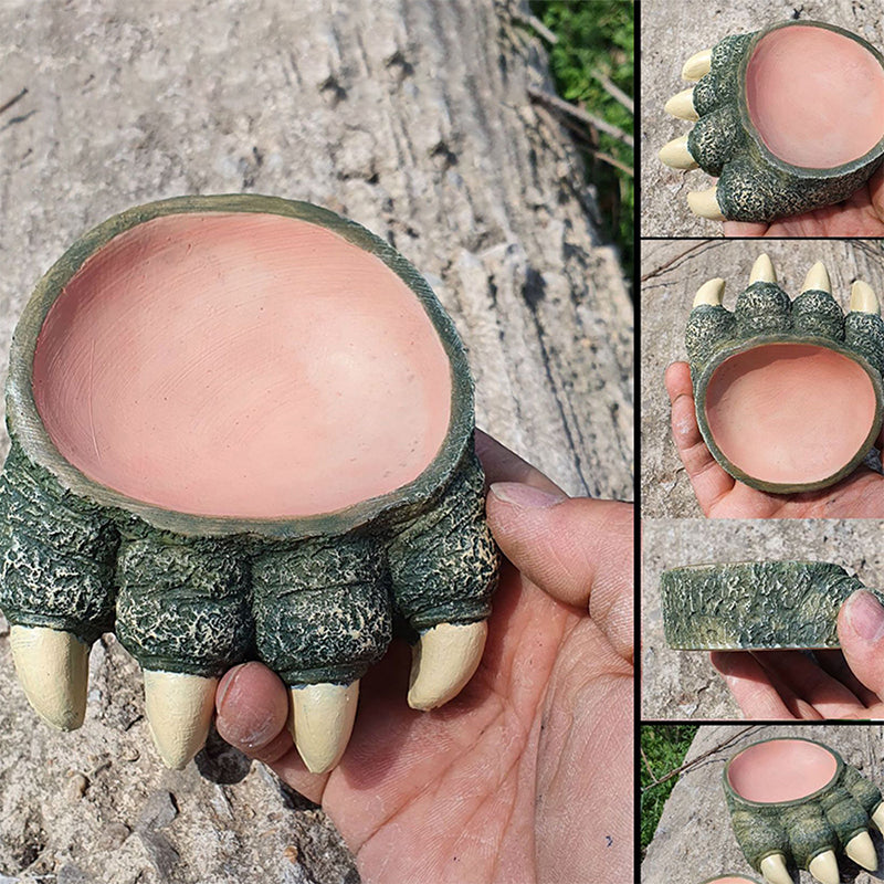Lizard Claw Landscape Food Bowl - Oddpoint Pets