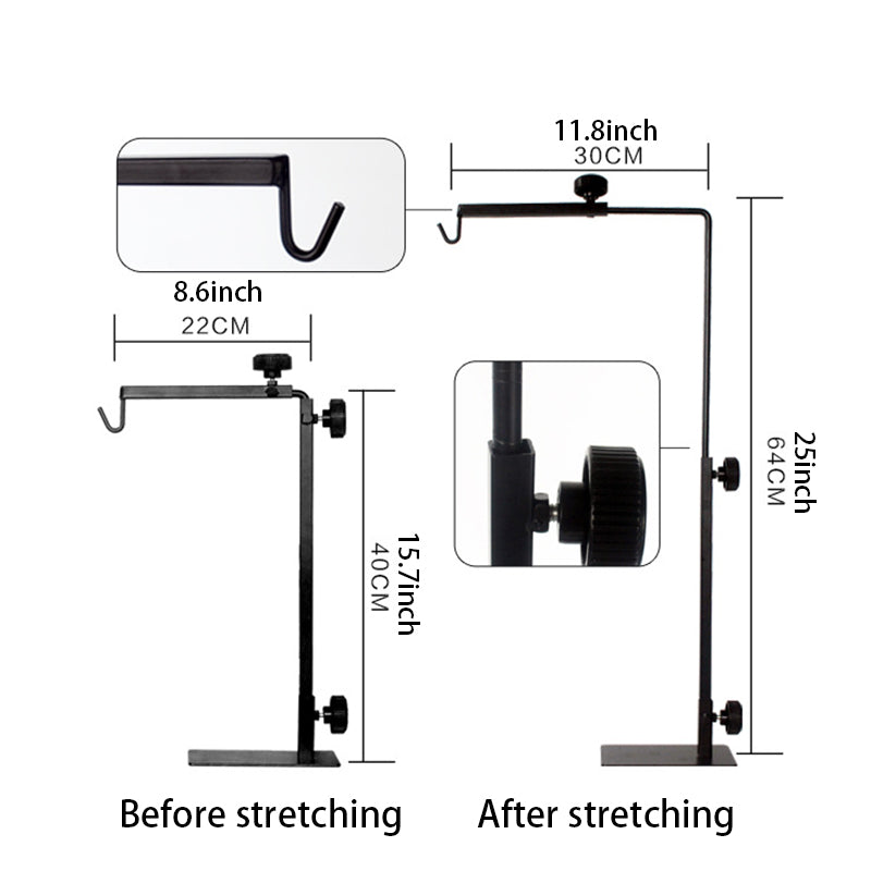 Reptile Adjustable Floor Lamp Holder Small 05
