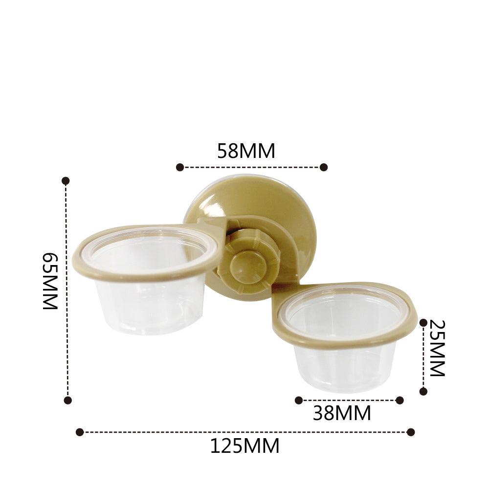 Reptile Hanging Food Bowl Double Basin 03