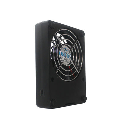 Temperature And Humidity Sensor Fan - Oddpoint Pets