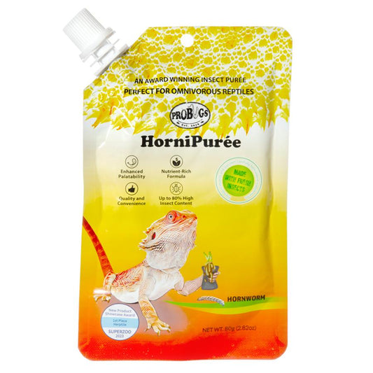 Probugs Bearded Dragon Hornworm Insect Puree