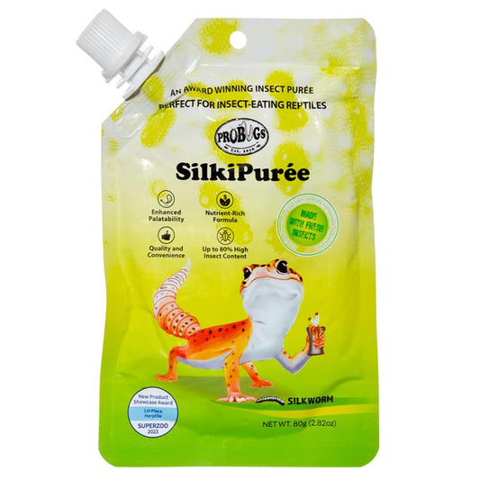 Probugs Gecko Silkworm Insect Puree